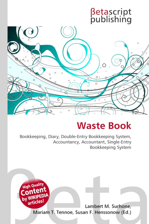 Kniha Waste Book Mariam T. Tennoe