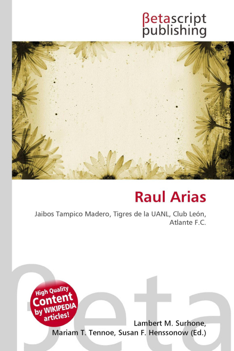 Kniha Raul Arias Mariam T. Tennoe