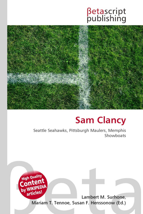 Kniha Sam Clancy Mariam T. Tennoe