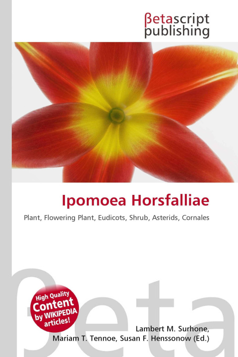Kniha Ipomoea Horsfalliae Mariam T. Tennoe