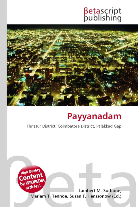Kniha Payyanadam Mariam T. Tennoe