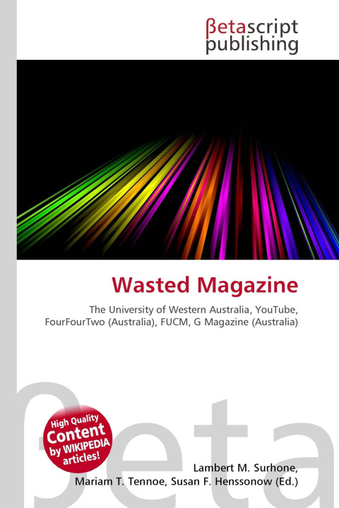 Knjiga Wasted Magazine Mariam T. Tennoe