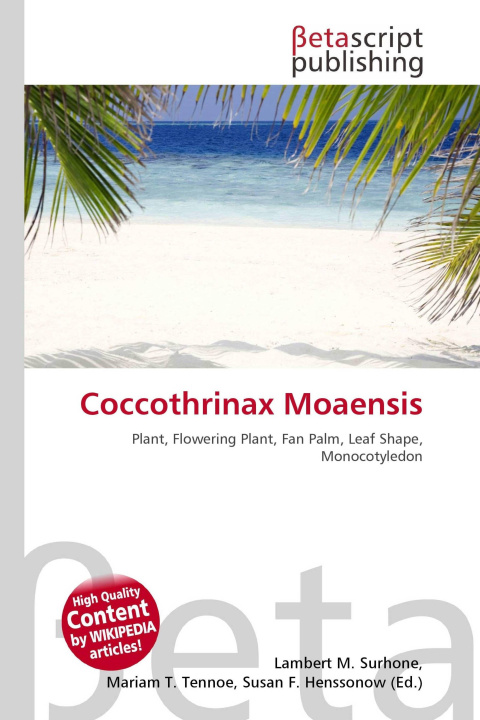 Kniha Coccothrinax Moaensis Mariam T. Tennoe