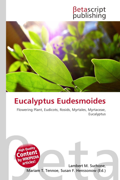 Kniha Eucalyptus Eudesmoides Mariam T. Tennoe