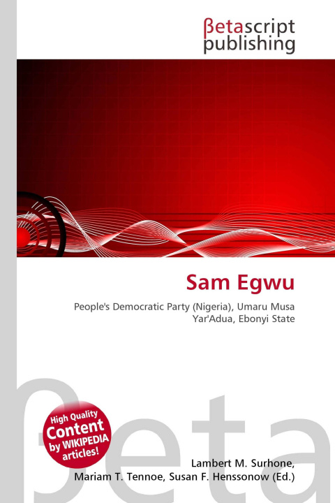 Kniha Sam Egwu Mariam T. Tennoe