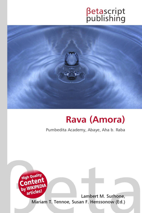 Kniha Rava (Amora) Mariam T. Tennoe