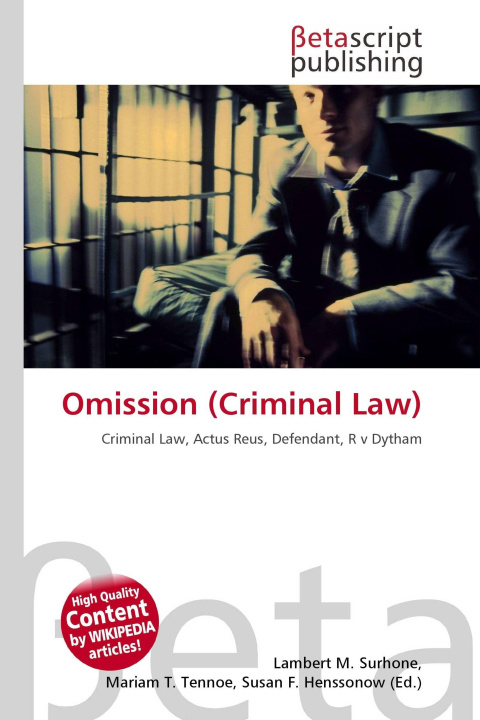 Kniha Omission (Criminal Law) Mariam T. Tennoe