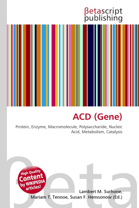 Kniha ACD (Gene) Mariam T. Tennoe