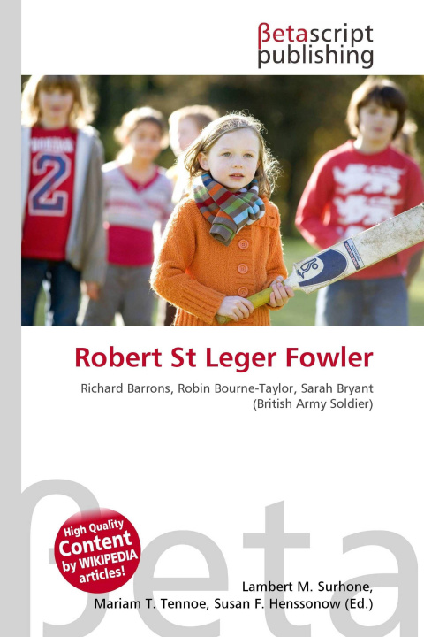 Knjiga Robert St Leger Fowler Mariam T. Tennoe