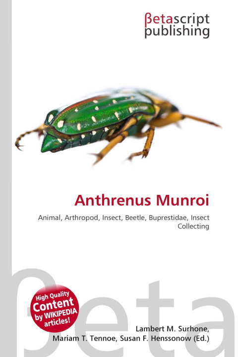 Kniha Anthrenus Munroi Mariam T. Tennoe