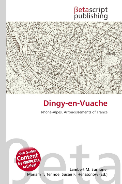 Kniha Dingy-en-Vuache Mariam T. Tennoe