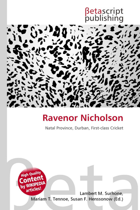 Kniha Ravenor Nicholson Mariam T. Tennoe