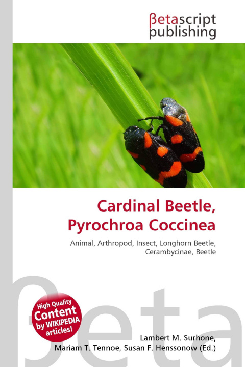 Kniha Cardinal Beetle, Pyrochroa Coccinea Mariam T. Tennoe