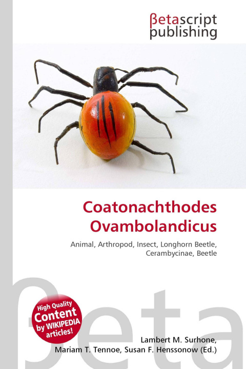 Kniha Coatonachthodes Ovambolandicus Mariam T. Tennoe