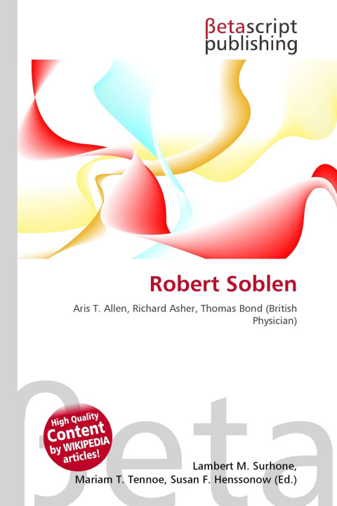 Kniha Robert Soblen Mariam T. Tennoe