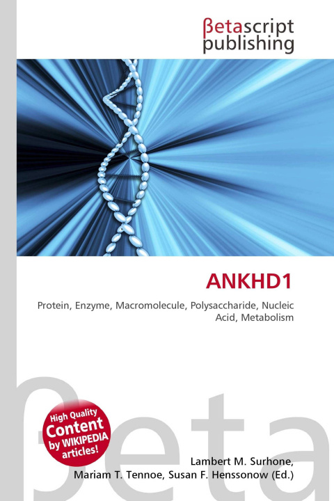 Kniha ANKHD1 Mariam T. Tennoe