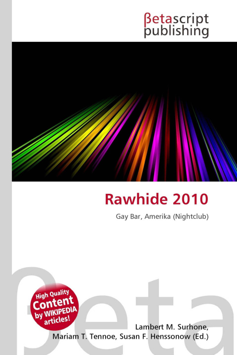 Kniha Rawhide 2010 Mariam T. Tennoe