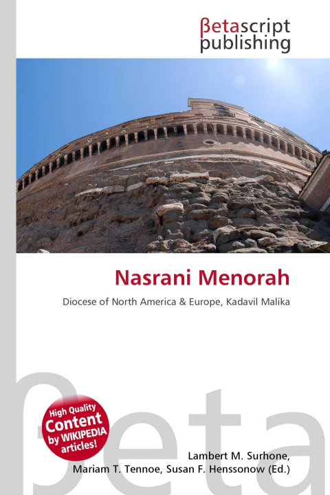 Kniha Nasrani Menorah Mariam T. Tennoe