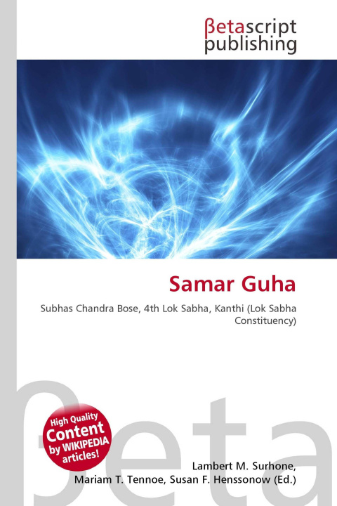 Kniha Samar Guha Mariam T. Tennoe