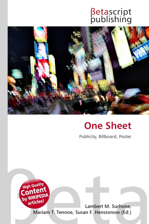 Knjiga One Sheet Mariam T. Tennoe