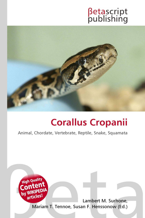 Knjiga Corallus Cropanii Mariam T. Tennoe