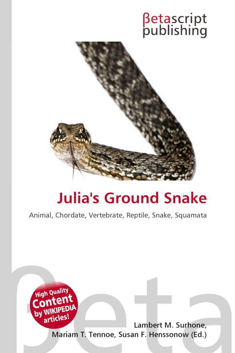 Knjiga Julia's Ground Snake Mariam T. Tennoe