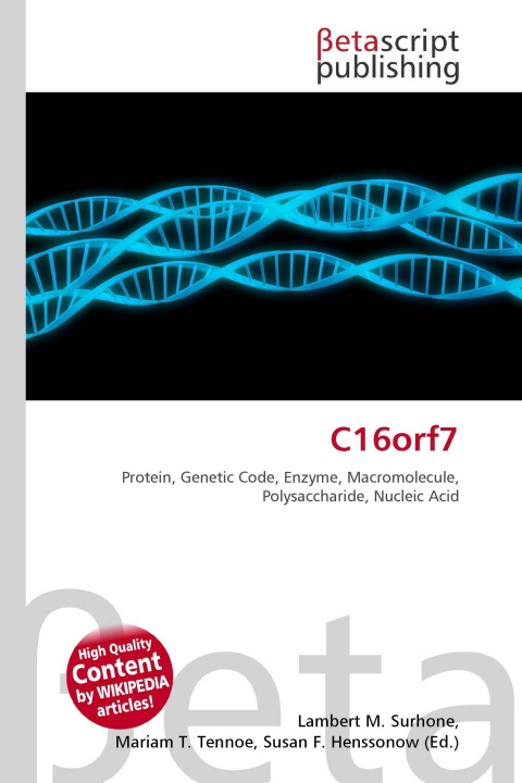 Kniha C16orf7 Mariam T. Tennoe