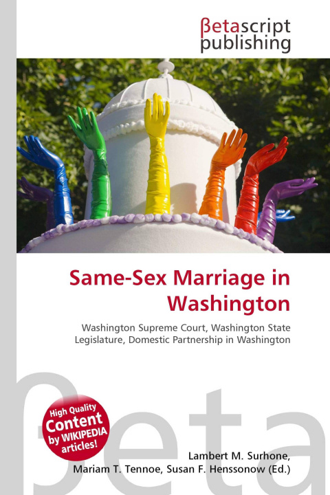 Kniha Same-Sex Marriage in Washington Mariam T. Tennoe
