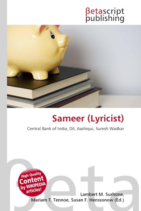 Kniha Sameer (Lyricist) Mariam T. Tennoe