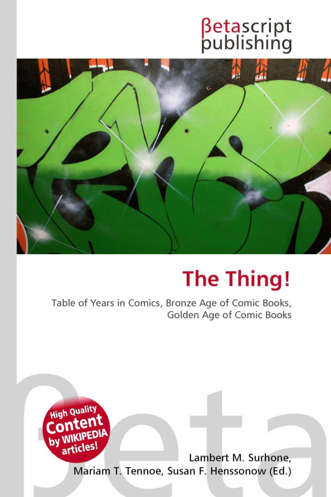Kniha The Thing! Mariam T. Tennoe