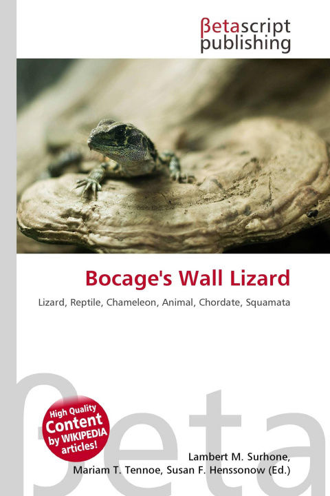 Kniha Bocage's Wall Lizard Mariam T. Tennoe