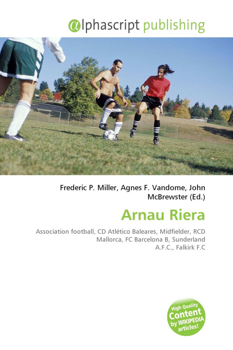 Kniha Arnau Riera Agnes F. Vandome