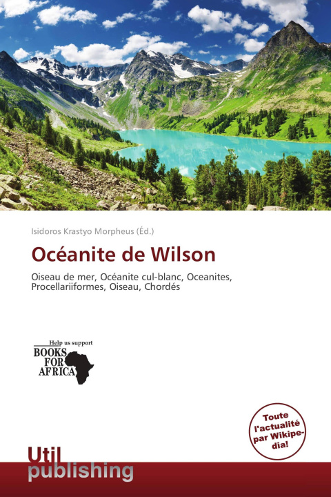 Kniha Océanite de Wilson 