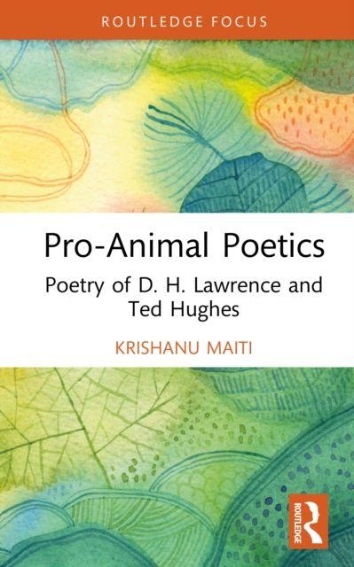 Kniha Pro-Animal Poetics Krishanu Maiti