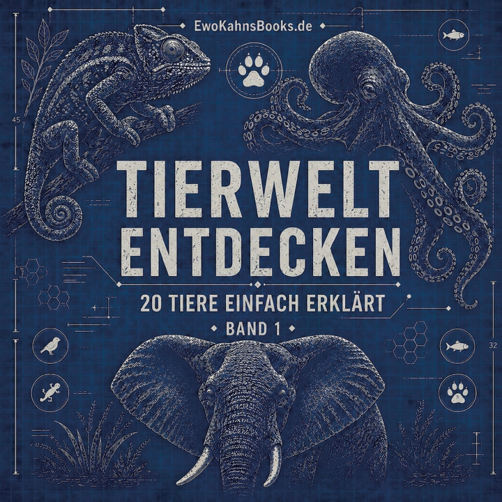 Könyv Tierwelt entdecken Ewo Kahn