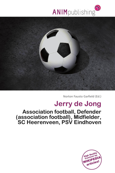 Kniha Jerry de Jong 