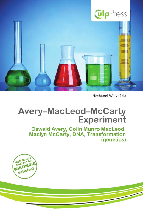 Kniha Avery-MacLeod-McCarty Experiment 