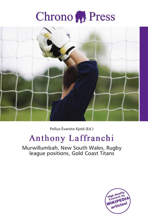 Kniha Anthony Laffranchi 