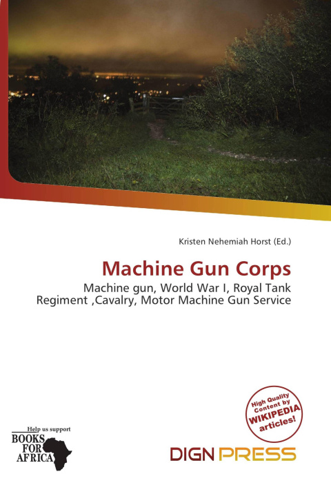 Knjiga Machine Gun Corps 