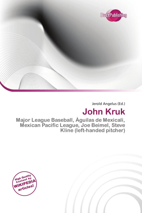 Knjiga John Kruk 