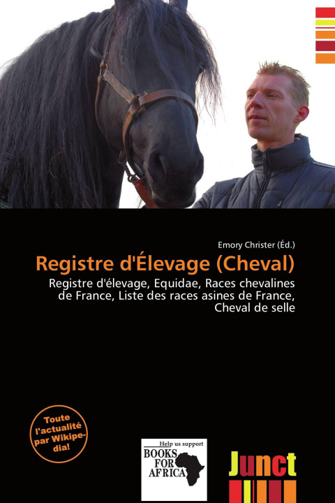 Kniha Registre d'Élevage (Cheval) 