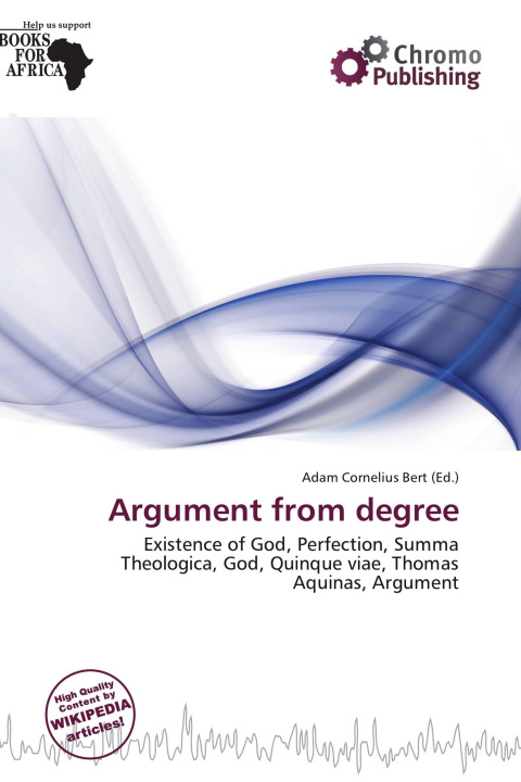 Könyv Argument from degree 