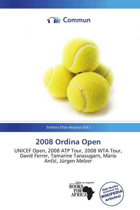 Könyv 2008 Ordina Open 