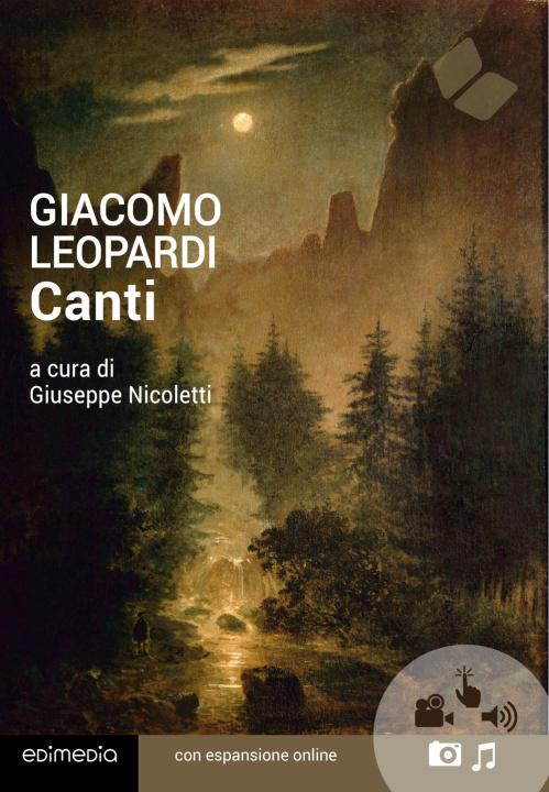Kniha Canti Giacomo Leopardi