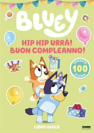 Książka Hip hip urrà! Buon compleanno! Bluey 