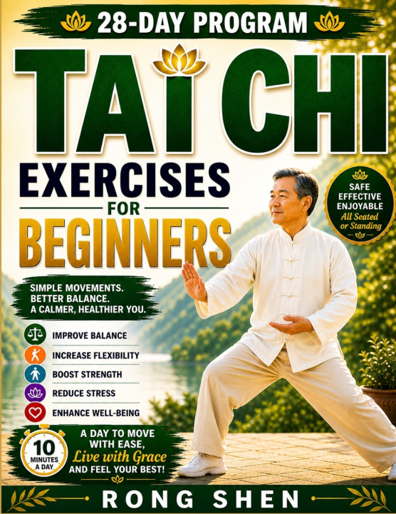 Książka Tai Chi Exercises For Beginners Rong Shen