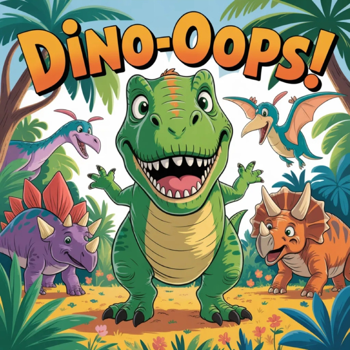 Kniha Dino-OOPS! L DeSimone