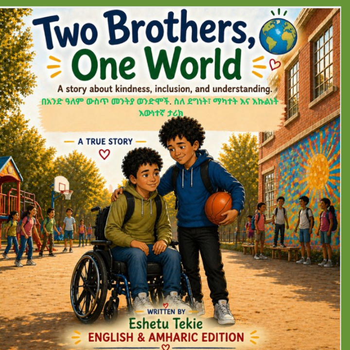 Kniha Two Brothers, One World Eshetu Tekie