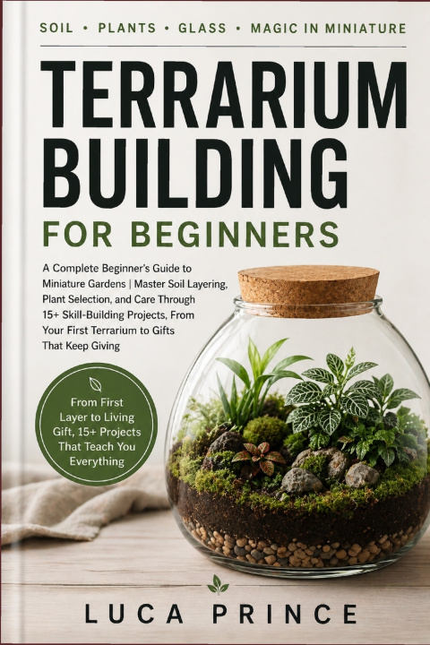 Kniha Terrarium Building for Beginners LUCA PRINCE