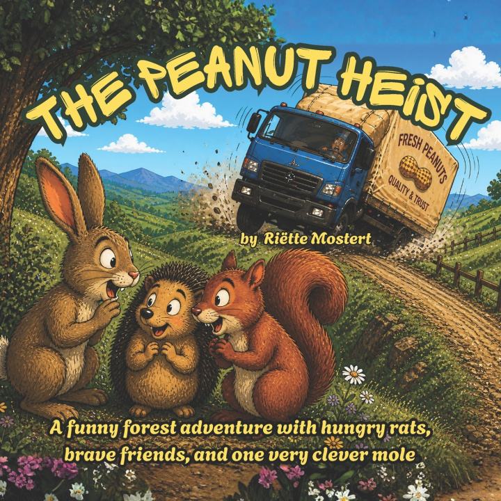 Knjiga The Peanut Heist Riëtte Mostert